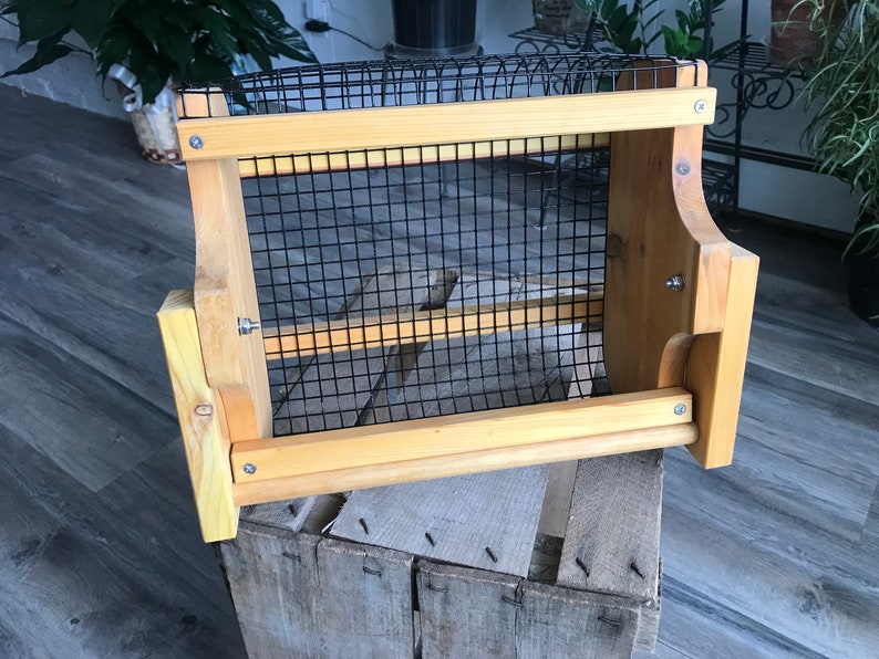 Small Light Weight Cedar Garden Basket