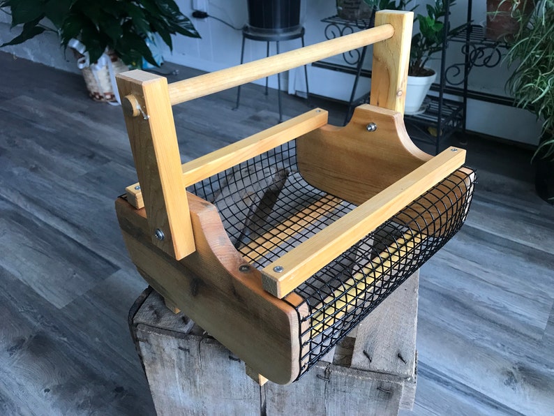 Small Light Weight Cedar Garden Basket