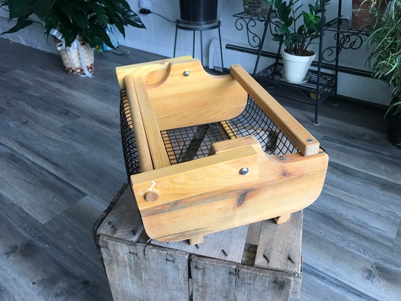 Small Light Weight Cedar Garden Basket